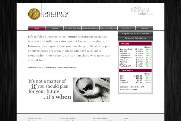 solidus-international.com site used Solidus