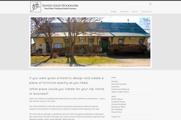 Elegance theme site design template sample