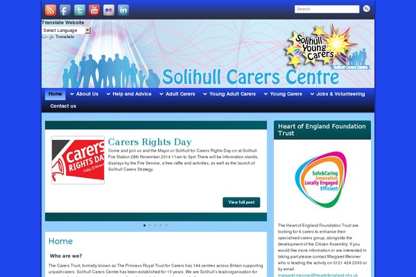 Site using Category Posts Widget plugin