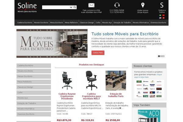 solinemoveis.com.br site used Soline_theme