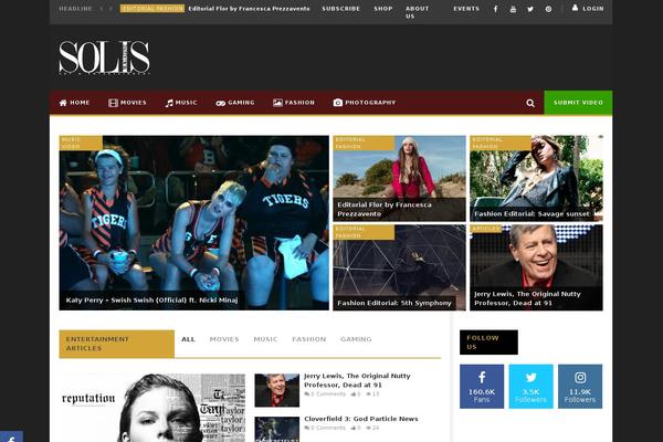 Sprout theme site design template sample