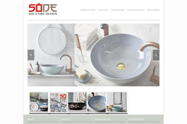 Adapt theme site design template sample