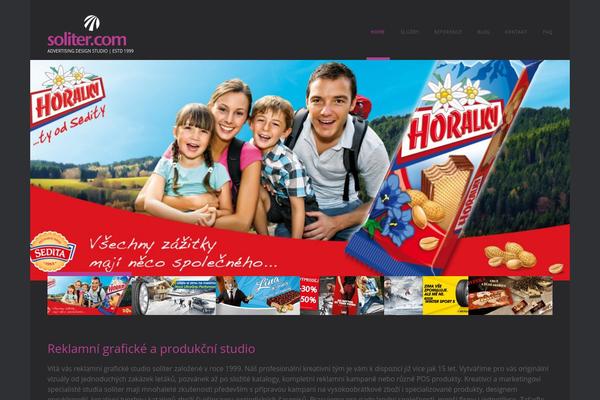 Knead theme site design template sample