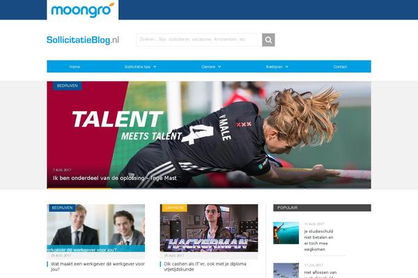 sollicitatieblog.nl site used SmartMag Child