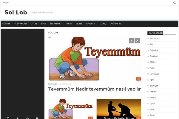 Kontrast-master theme site design template sample
