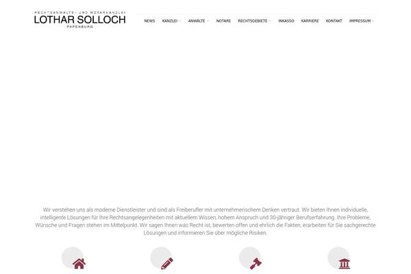 Royal theme site design template sample