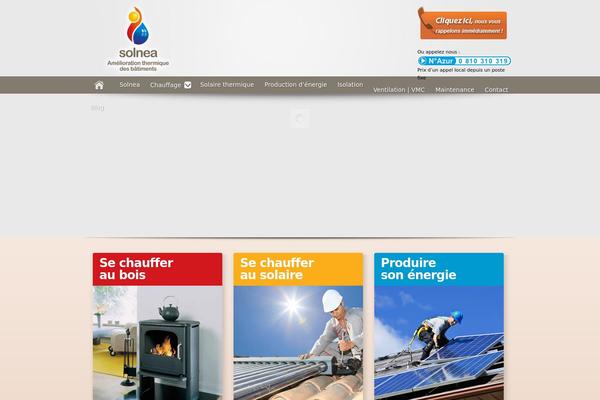 solnea.com site used Boosteo