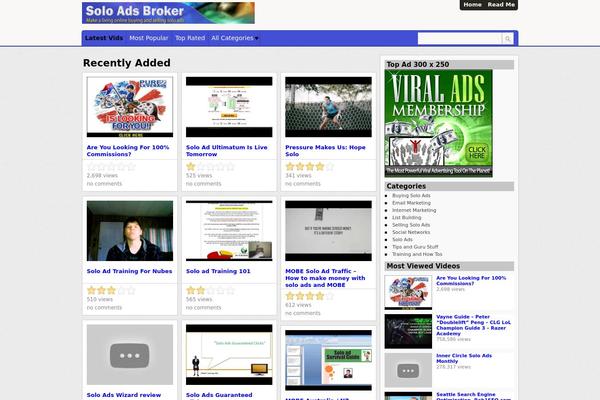 Covertvideopress theme site design template sample