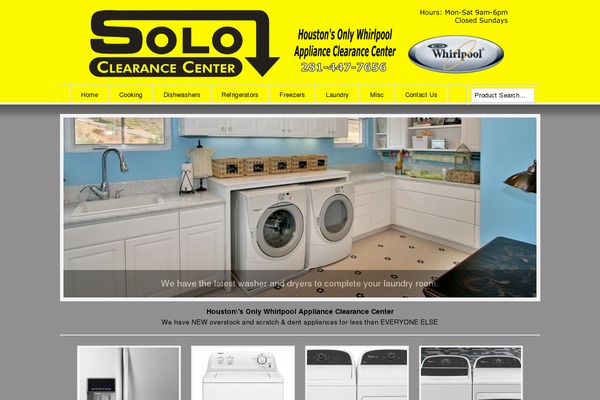 solocenter.com site used Storefront-elegance-1.4.5