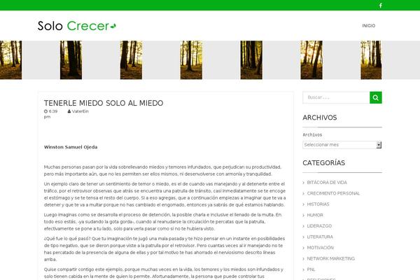 solocrecer.com site used Ecowaste