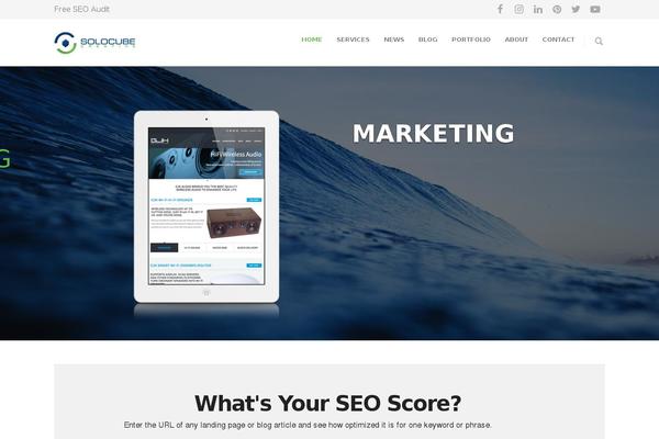 Unicon theme site design template sample