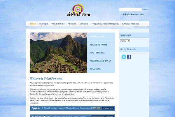 Travel_island theme site design template sample