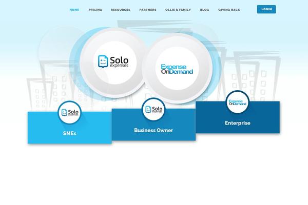 Site using TweetScroll Widget plugin