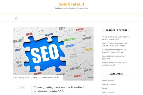 sologratis.it site used Kerli lite