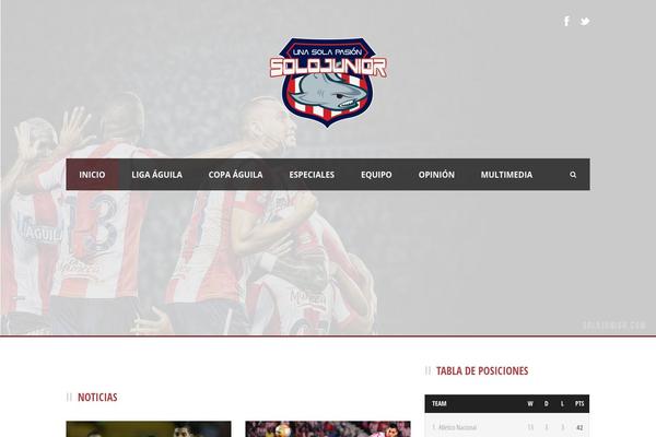 Realsoccer-v1-01 theme site design template sample