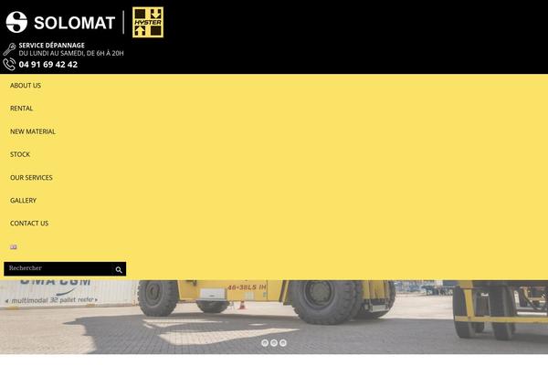 Backhoe theme site design template sample