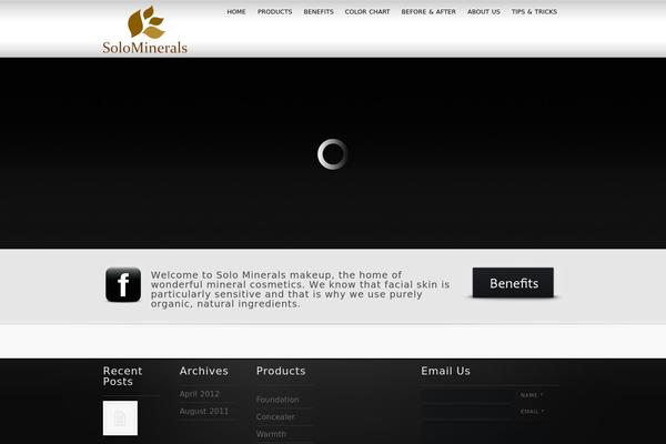 inFocus theme site design template sample