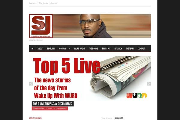Madidus theme site design template sample