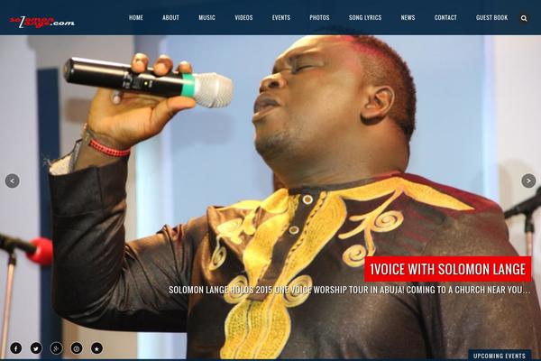 JamSession theme site design template sample