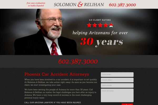 Solomon theme site design template sample