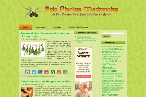 soloplantasmedicinales.com site used Plantilla.oficial