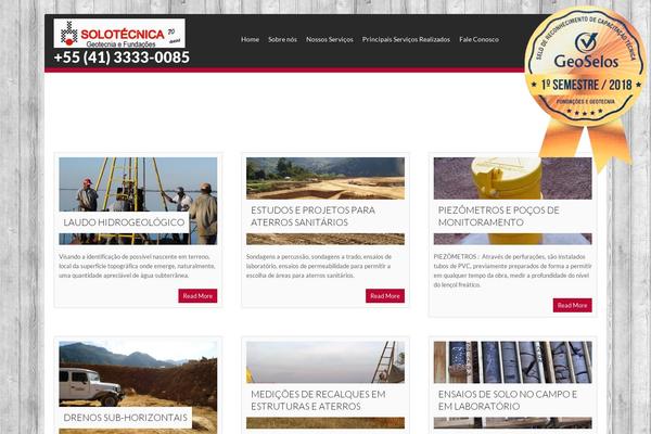 Siren theme site design template sample