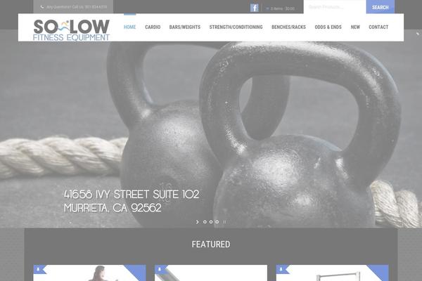 Fitnesszone theme site design template sample