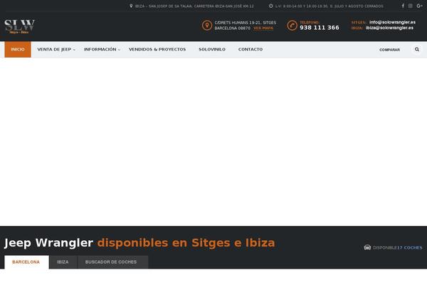 Motors theme site design template sample