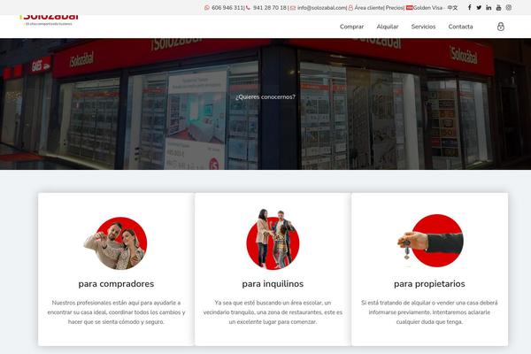 WP Residence theme site design template sample