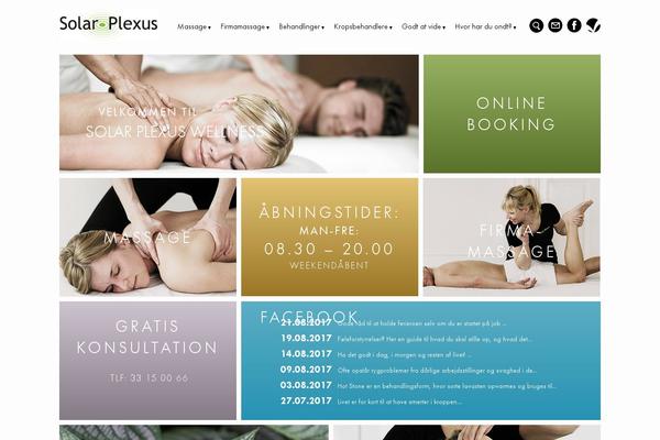 Number-two theme site design template sample