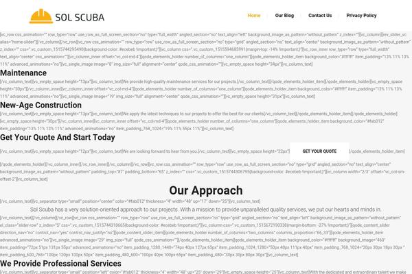 Bridge theme site design template sample