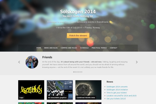 Podium theme site design template sample