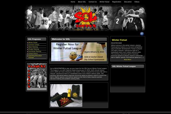 Site using Featured Page Widget plugin