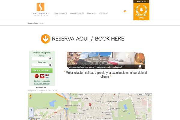 Guesthouse theme site design template sample