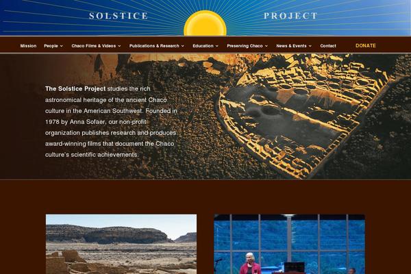 Divi Child theme site design template sample