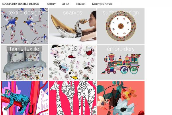Gridbox theme site design template sample