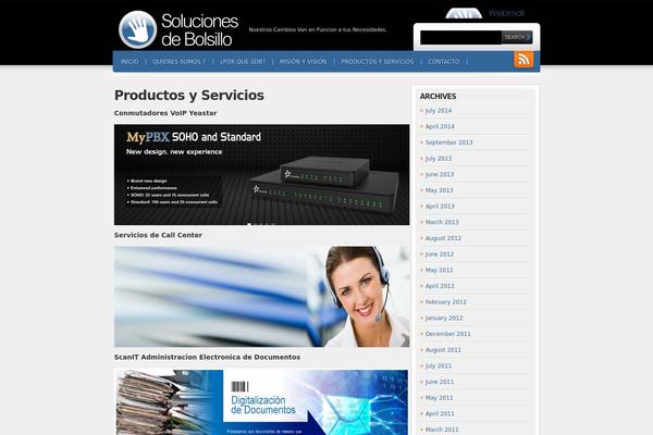 Webfolio theme site design template sample