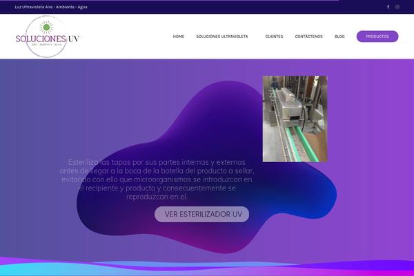 solucionesultravioleta.com site used Enside