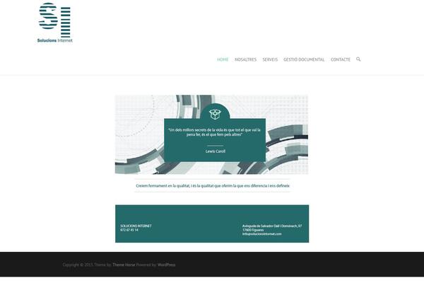 Interface theme site design template sample