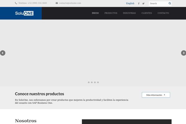 Shard theme site design template sample