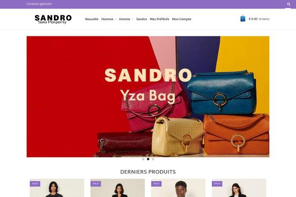 Captiva theme site design template sample