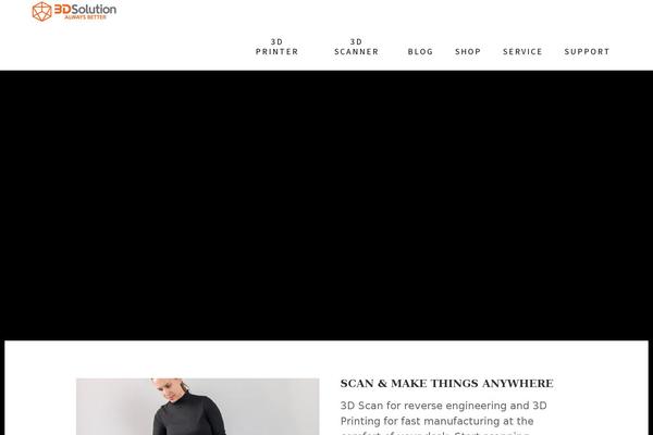 One Page Express theme site design template sample