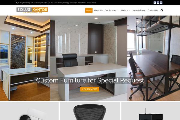 Jv-allinone theme site design template sample