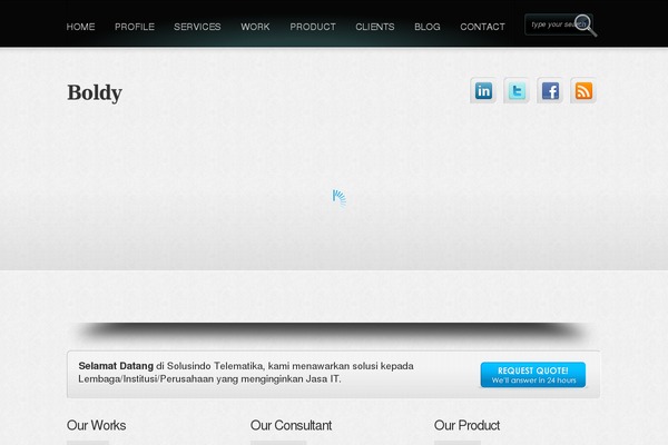 Site using HMS Testimonials plugin