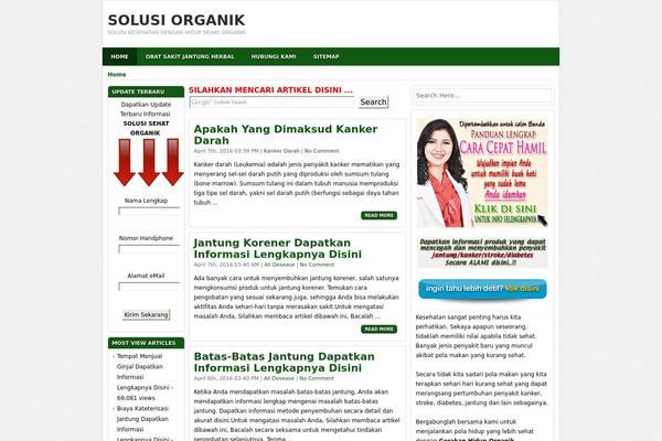 Gosense theme site design template sample