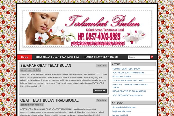 Asteroid theme site design template sample