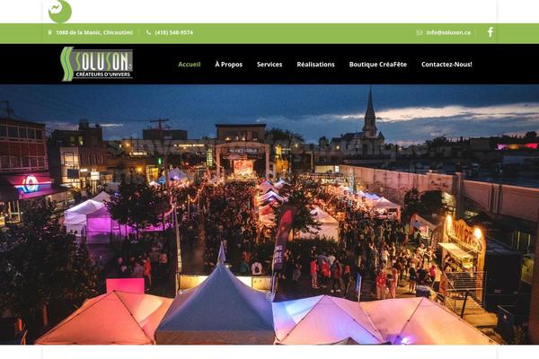 Site using Themetechmount-presentup-extras plugin