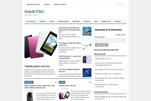 Streamline theme site design template sample
