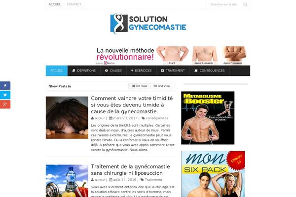 solutiongynecomastie.com site used Splash