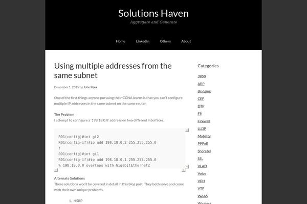 Alpha theme site design template sample